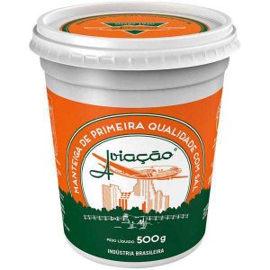 MANTEIGA COM SAL AVIAÇÃO POTE 500g